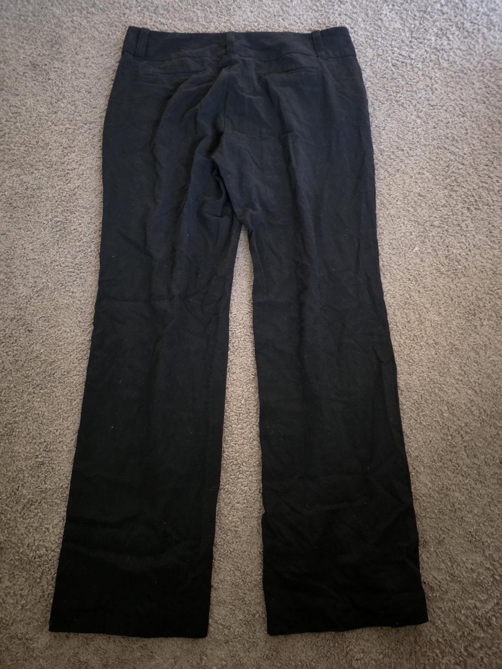Daisy Fuentes Black Straight-Leg Dress Pants Size 14 - Picture 5 of 8